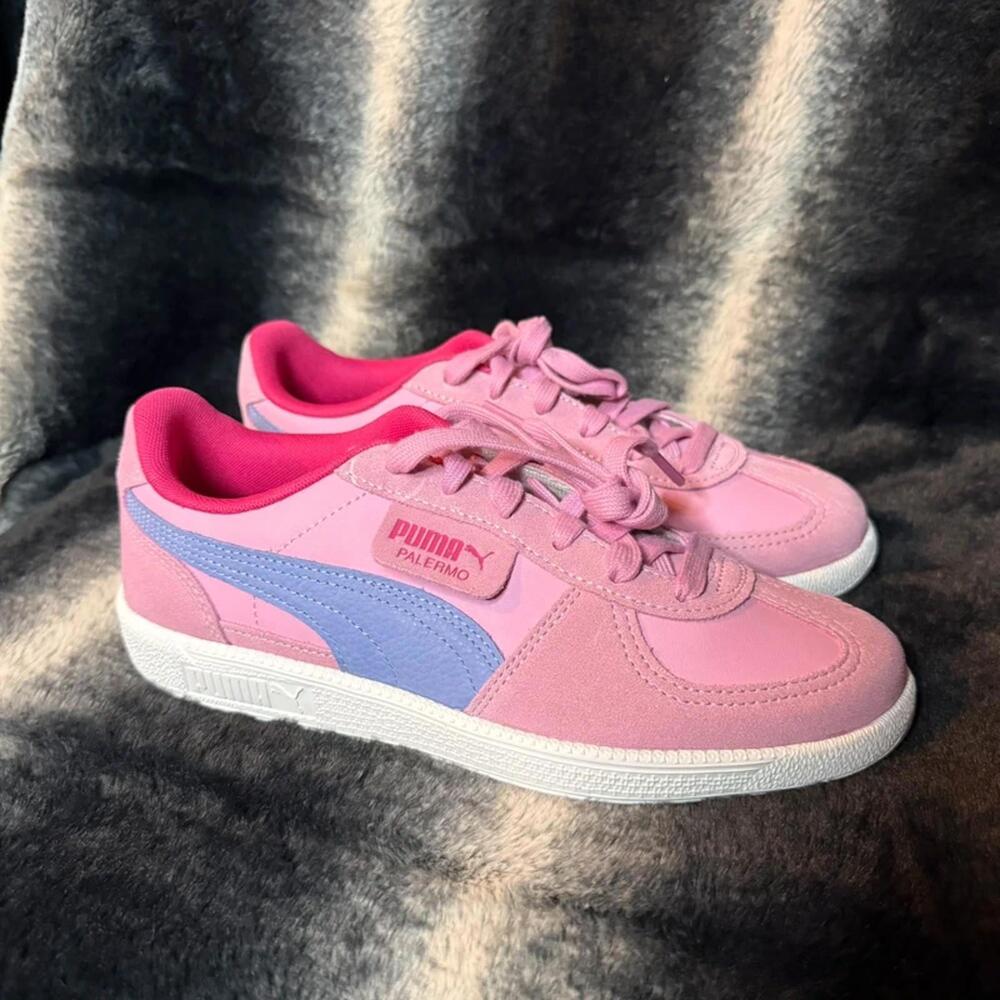 Puma Palermo Sugar Rush Pink Purple Womens 8 Youth 6 Sneakers NWT